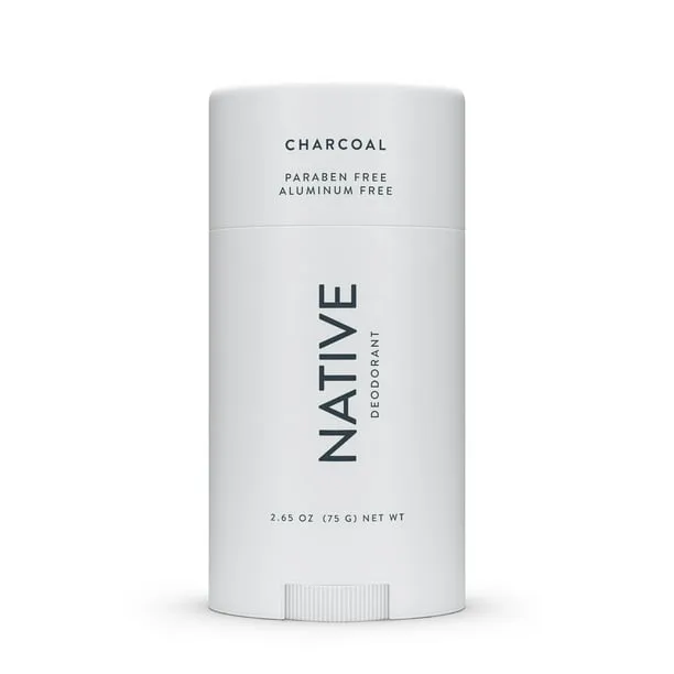 Native Natural Deodorant, Charcoal, Aluminum Free, 2.65 oz