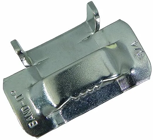 Ear-Lokt Buckles, 3/4 in, Stainless Steel