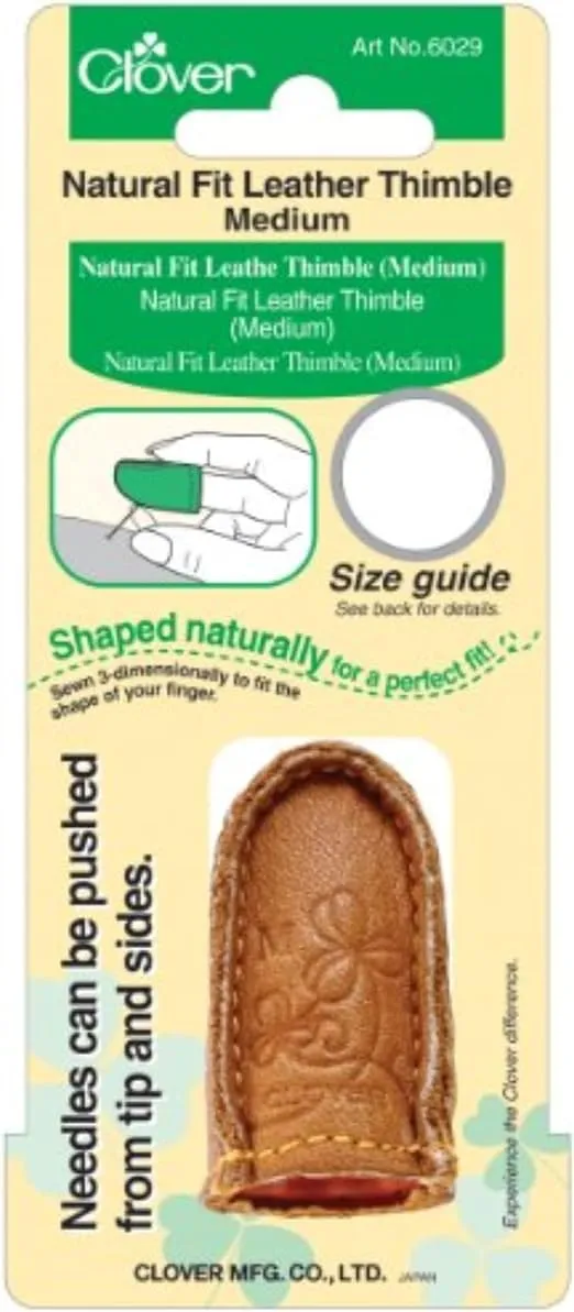 MEDIUM -THIMBLE LEATHER NATU