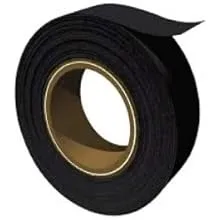 Kable Kontrol Heat Shrink Tape 1 inch Wide 165 ft Rolls Black 41 Adhesive Lined Shrinkable Tape for Electrical Cables