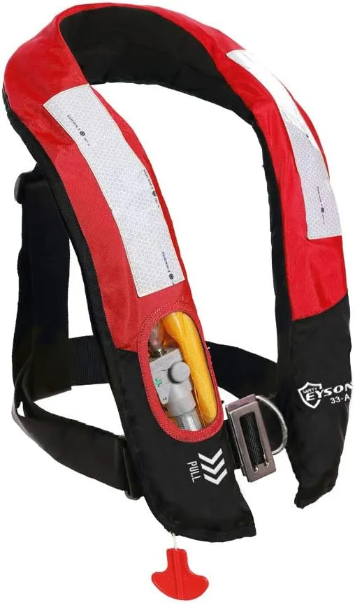 Eyson Inflatable Life Jacket Life Vest Highly Visible Automatic