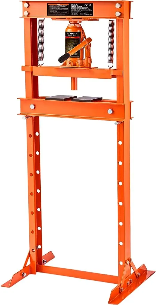 Bentism 12 Ton H-Frame Benchtop Garage Floor Press