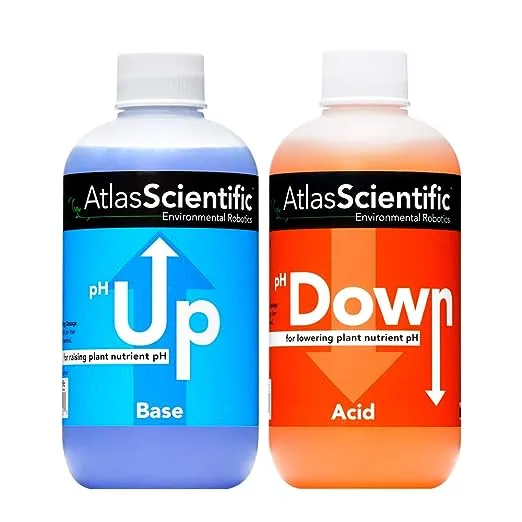 Atlas Scientific pH Up and Down 250ml (8oz)