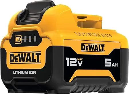 DeWalt DCB126 12V MAX* 5.0Ah Lithium Ion Battery