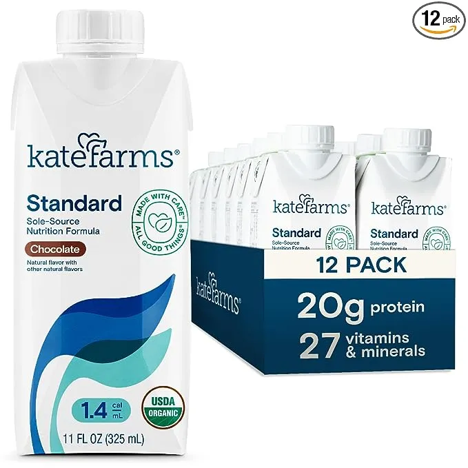 Kate Farms Standard 1.4 Chocolate Oral Supplement