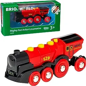 Brio Mighty Red Action Locomotive