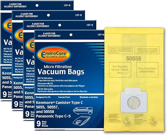 EnviroCare Replacement Micro Filtration Vacuum Cleaner Dust Bags made to fit Ken