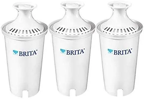 Standard Replacement Water Filters for Pitchers and Dispensers, BPA Free