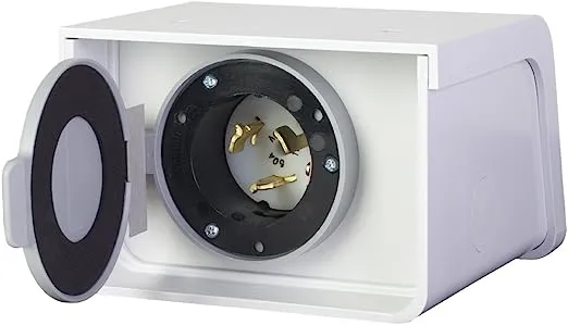 Reliance Controls Non-Metallic Power Inlet Box, Amps 50