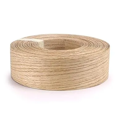 Skelang Birch Wood Veneer 1-1/2” x 26’, Wood Edge Tape with Hot Melt Adhesive, Flexible Wood Edgebanding, Iron on Wood Edging Strip for Shelving, Cabinetry, Furniture and Door