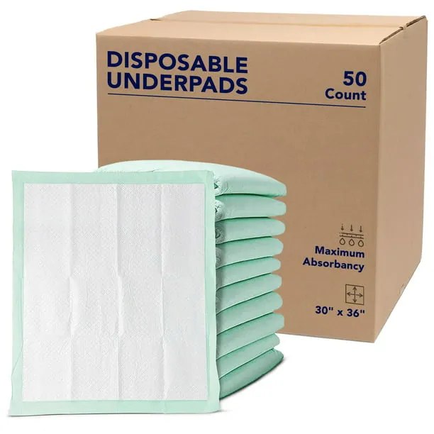 Premium Disposable Chucks Underpads 30" x 36"