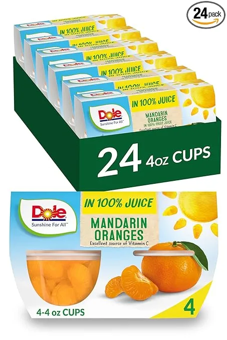 Dole Fruit Mandarin Oranges