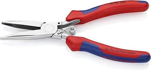 KNIPEX Tools - Hog Ring Pliers, Multi-Component (9192180), 7"