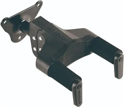 Hercules GSP39WBPLUS Autogrip Guitar Hanger,Black