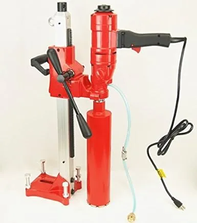 BLUEROCK Tools Model 4Z1WS Concrete 2-Speed Core Drill with Stand