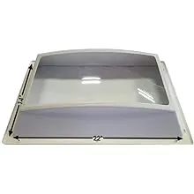 NEW SKYLIGHT - 14" X 22" - INNER DOME - CLEAR