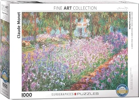 Eurographics The Artist's Garden by Claude Monet 1000-Piece Puzzle