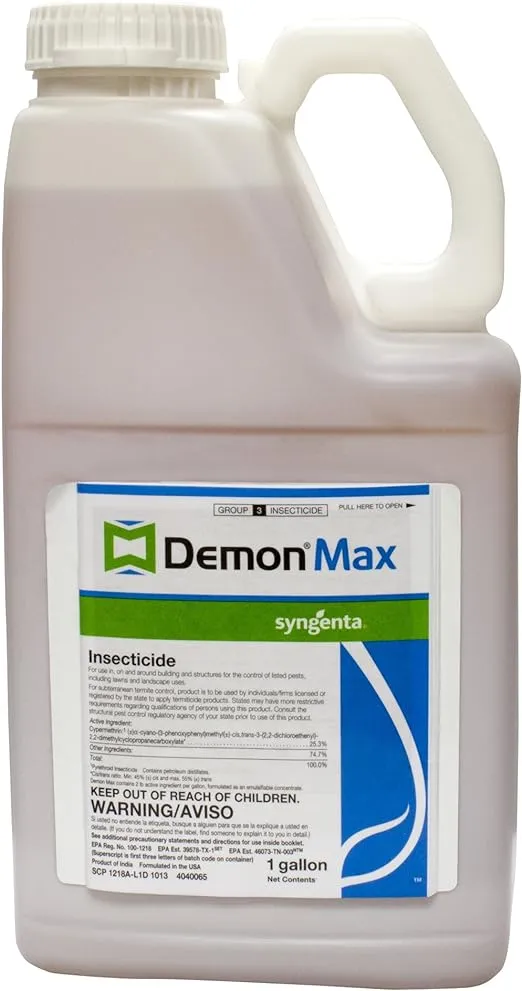 Syngenta Demon Max Insecticide - Termite & General Pest Control - 128 fl oz