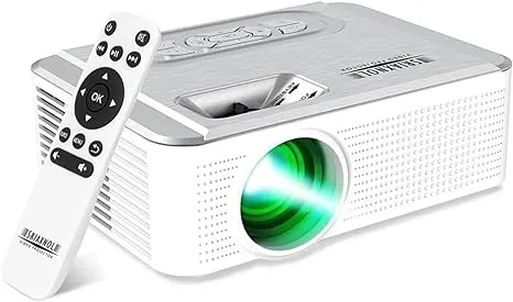 HD LED Projector Bundle, 150&#034; Display, HDMI, Home Theater, Easy Setup