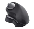 Logitech MX Ergo Wireless Trackball Mouse, Ergonomic Design, Move Content Between 2 Windows and Apple Mac Computers (Bluetooth or USB), Rechargeable - With Free Adobe Creative Cloud Subscription