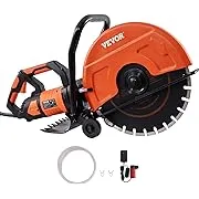 VEVOR 16'' Electric Concrete Saw Wet/Dry Saw Cutter with Water Pump and Blade