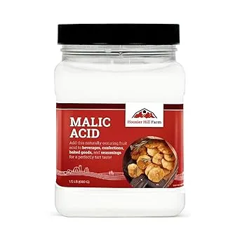 Hoosier Hill Farm Food Grade Malic Acid, 1.5LB (Pack of 1)