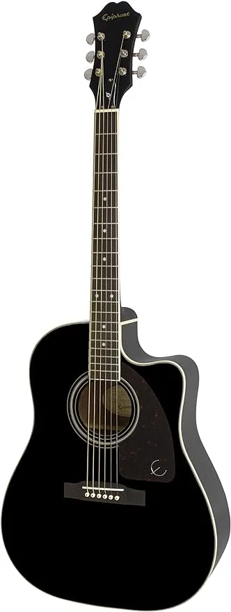 Epiphone J-45 EC Studio Acoustic Electric, Ebony