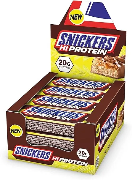 Snickers Hi Protein Bars, Original - 12 Bars