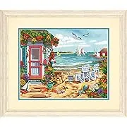 Dimensions Summertime Beach Paint by Numbers Kit for Kids and Adults, 11'' x 14''