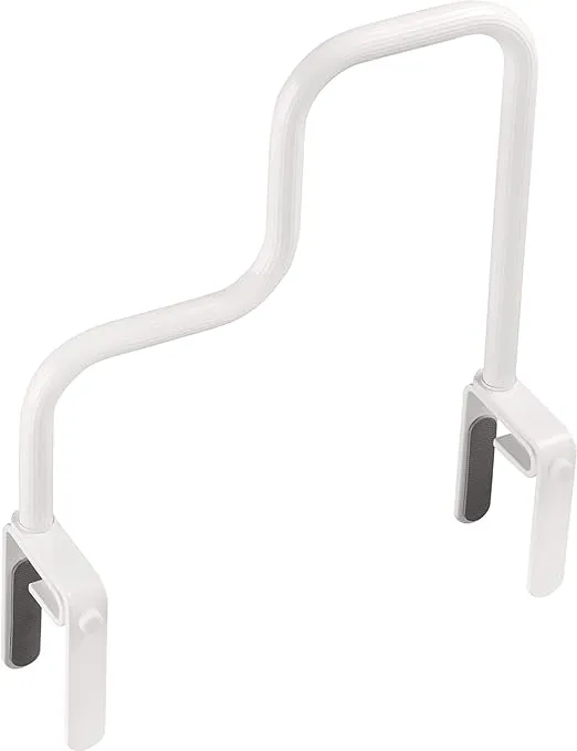 Liberty Hardware 743045 Multi Grip Tub Bar; White