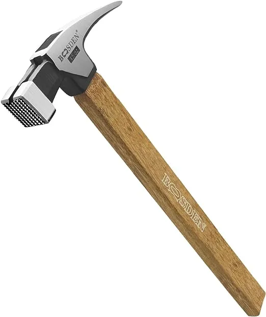 Claw Hammer, 15 oz Hammer, Framing Hammer with Milled-Faced Steel Head,Carpenter