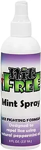 Nit Free Mint Head Lice Spray (Peppermint, 8-Ounce)