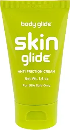 BodyGlide Skin Glide Anti-Friction Cream - Chafing Prevention for Thighs, Feet, Chest, Arms & More