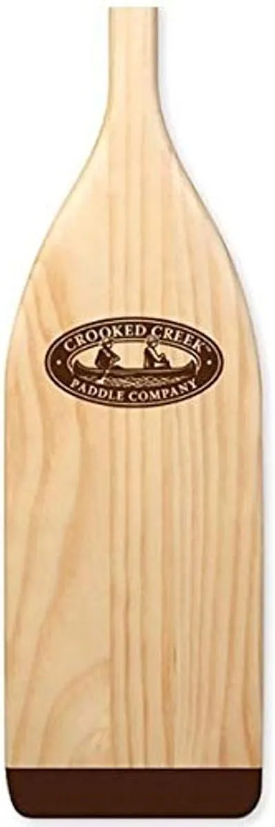 CROOKED CREEK 4-foot Wooden Boat Paddle - Features Multi-Ply Laminated Construction for Added Strength - Lightweight, Waterproof Finish (50431)