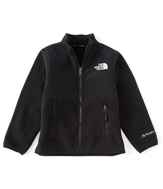 The North Face Kids Forrest Fleece Full Zip Hoodie TNF Black 2