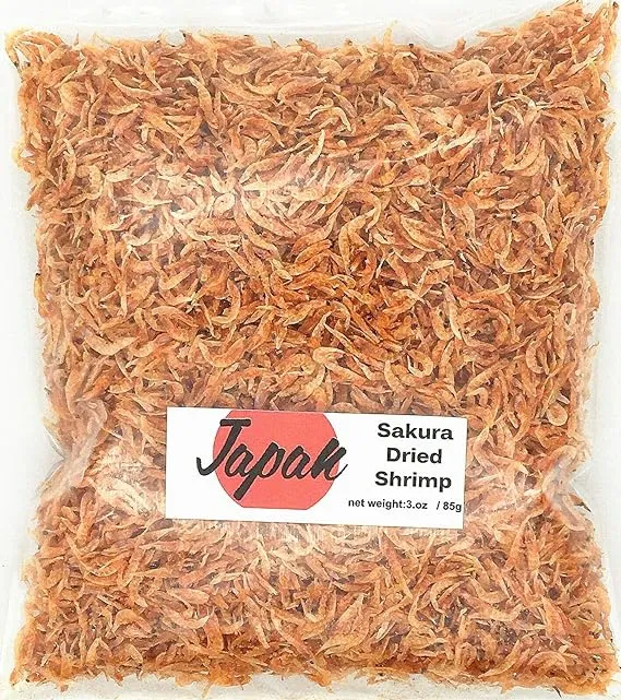 Greenlike Dried Small Shrimp Sakura Dried Shrimp 3oz/85g Ramen Shrimp 日本樱花虾米