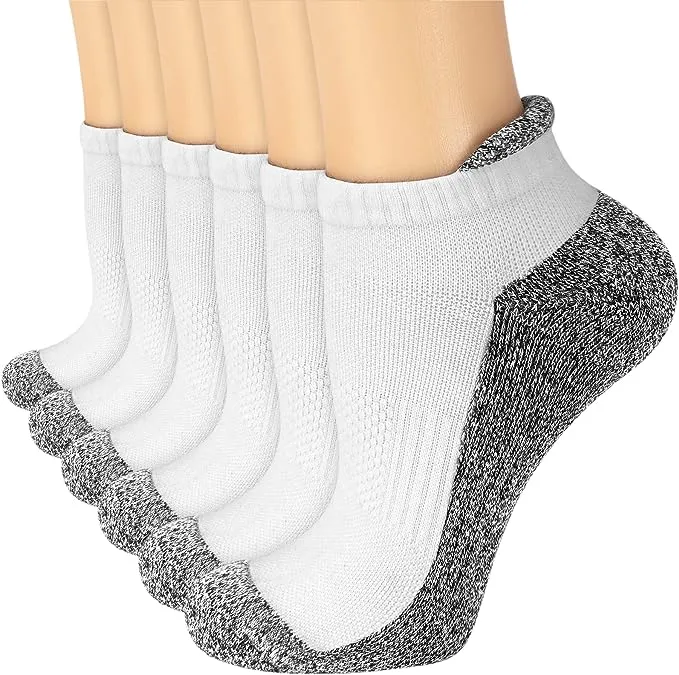 Sooverki Copper Compression Socks Women and Men 6 Pairs - Circulation Arch ...