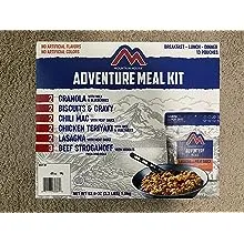 HM Mountain House Adventure Meal KIT, Breakfast - Lunch - Dinner, 13 Pouches