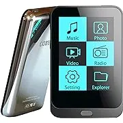 COBY 2-Inch 4GB Video MP3 Player with FM Radio (Black), LCD Touchscreen, Rechargeable via USB, Plays Music, Videos, Pictures, Text, Built-in Flash Drive, Compact for Gym, Travel, Exercise