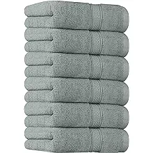 Utopia Towels [6 Pack Premium Hand Towels Set, (16 x 28 inches) 100% Ring Spun Cotton, Ultra Soft and Highly Absorbent 600gsm Towels for Bathroom,