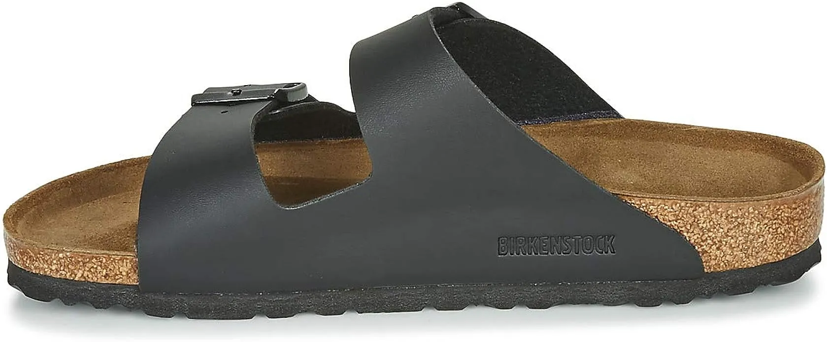 Birkenstock Unisex Arizona Soft Footbed Sandal,Black Birko-Flor,44 M EU