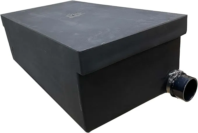 classAcustoms WT-3161 3" Hub Black Water RV Waste Holding Tank 31 Gallon Concession and Camper Waste Black Gray Tank