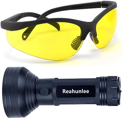 Herramienta Detector de Fugas de Aire Acondicionado Auto con Gafas Protectoras