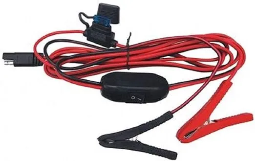 Fimco 7771784 Wire Harness with On/Off Switch, 8-Feet Lead Wire with Alligator Clips, Use On Lawn and Garden 12V Sprayers, 3-5/8" x 6-5/8"