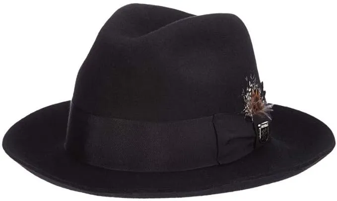 STACY ADAMS Men's Felt Fedora