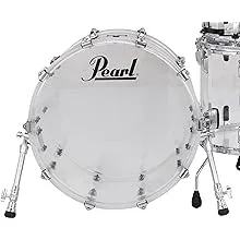 Pearl Crystal Beat Ultra Clear 24x14&#034; Acrylic Kick Bass Drum | Authorized Dealer