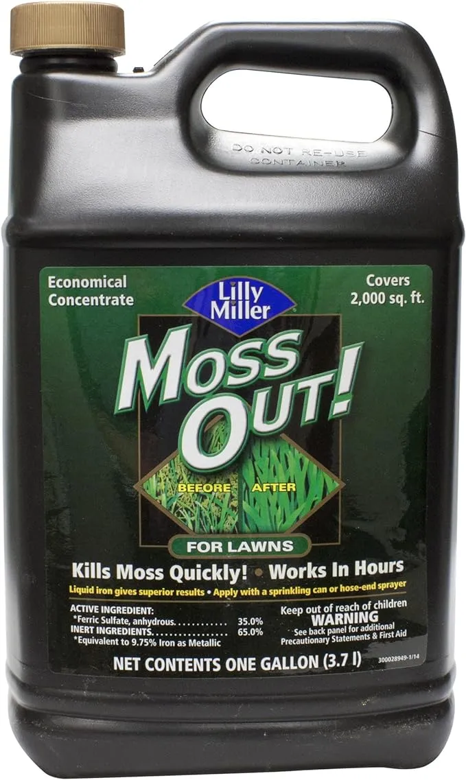 1 Gal. Moss Out! Moss Killer for Lawns