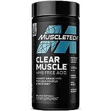 MuscleTech, Clear Muscle, HMB Free Acid, 84 Liquid Softgels