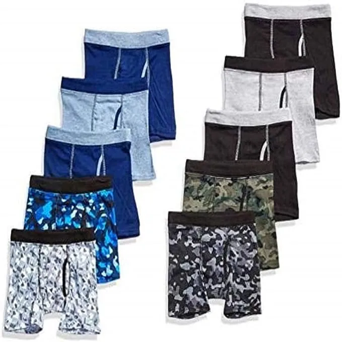 Hanes Boys' ComfortSoft Waistband Boxer Briefs