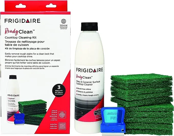 Frigidaire ReadyClean Cooktop Cleaning Kit, Clear